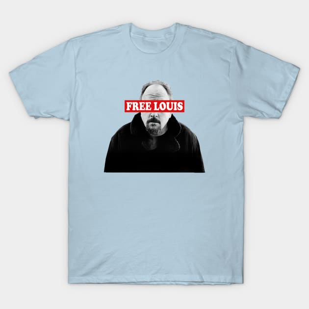 Free Louis CK! T-Shirt by Jim and Them